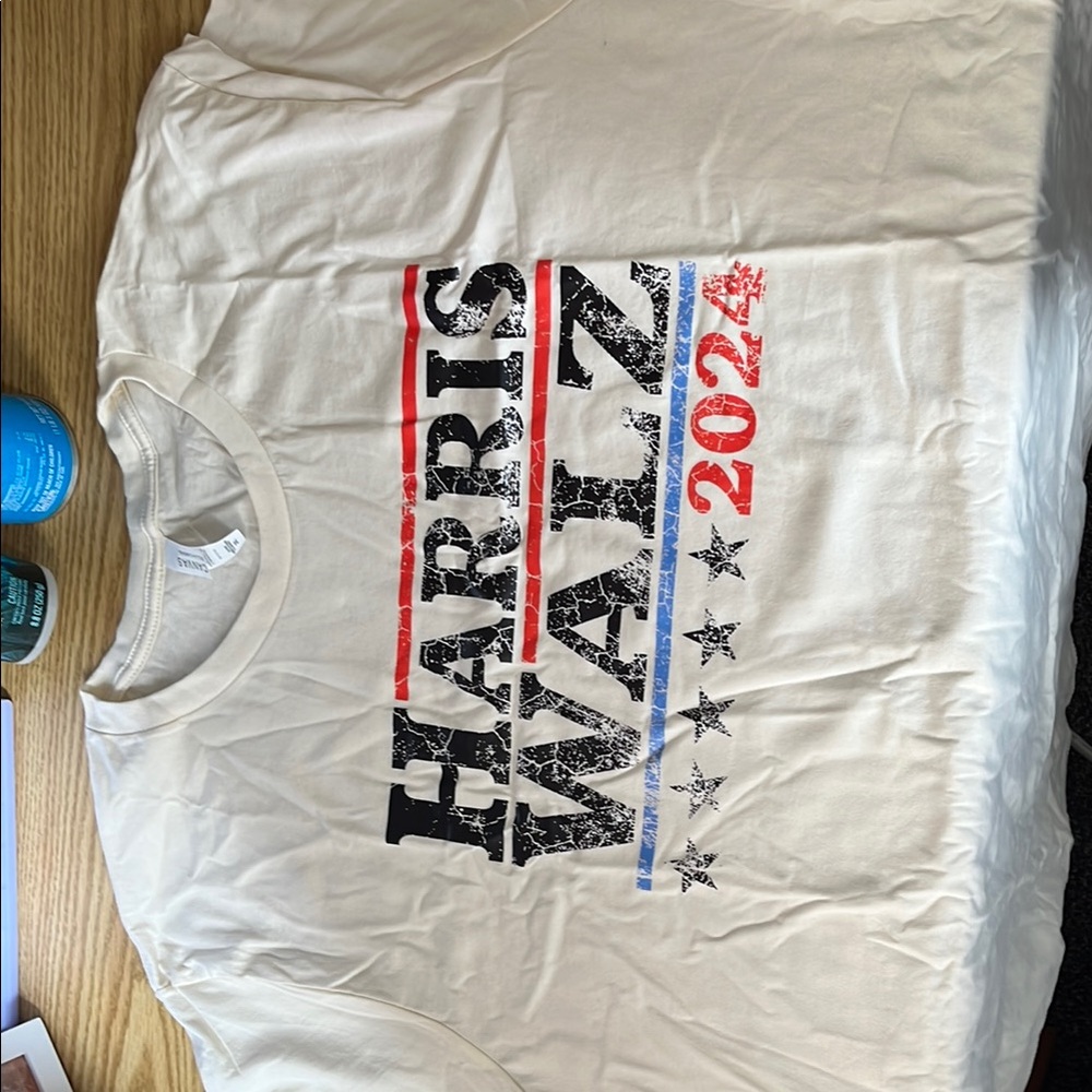 Harris Walz 2024 custom shirt (never worn)